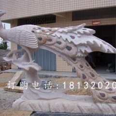 孔雀石雕，公園動(dòng)物石雕