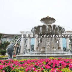 噴泉石雕，公園歐式噴泉石雕