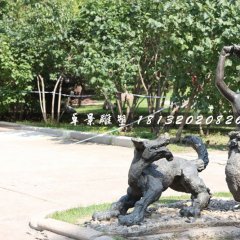 童年銅雕，公園小孩銅雕