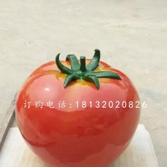 仿真西紅柿雕塑，玻璃鋼蔬菜