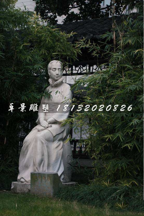 沈壽石雕，古代人物石雕