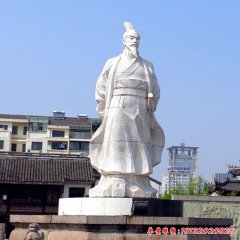 景區(qū)大理石古代名人范蠡石雕