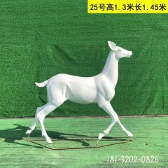 仿真動物小鹿玻璃鋼